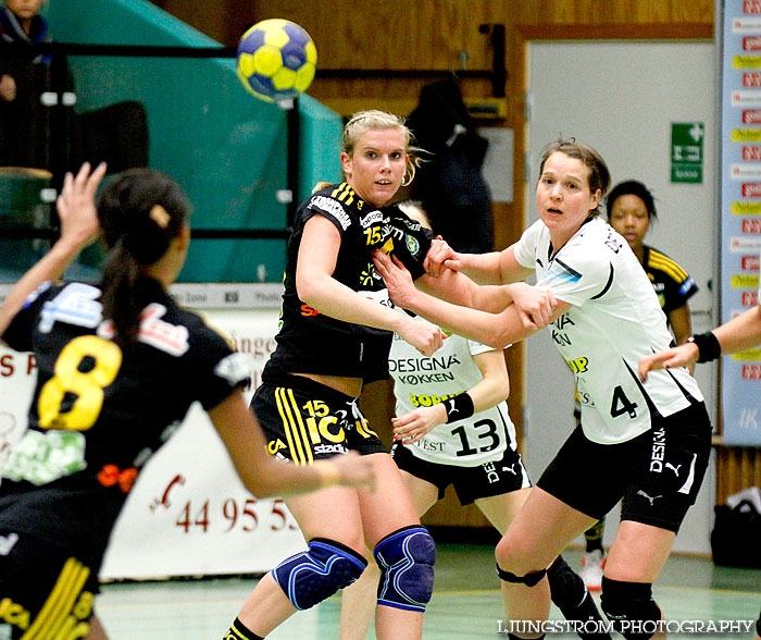 EHF Cupvinnarcupen 1/8-final IK Sävehof-Viborg HK 28-29,dam,Partillebohallen,Partille,Sverige,Handboll,,2012,47434