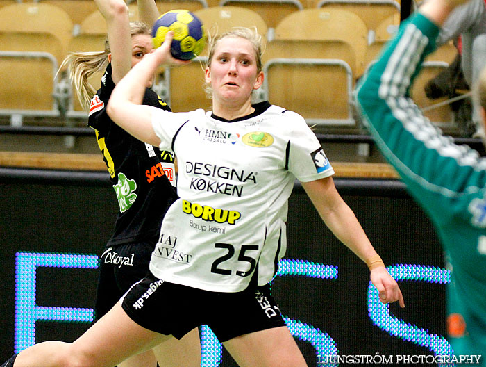 EHF Cupvinnarcupen 1/8-final IK Sävehof-Viborg HK 28-29,dam,Partillebohallen,Partille,Sverige,Handboll,,2012,47442