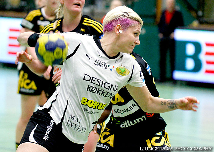 EHF Cupvinnarcupen 1/8-final IK Sävehof-Viborg HK 28-29,dam,Partillebohallen,Partille,Sverige,Handboll,,2012,47460