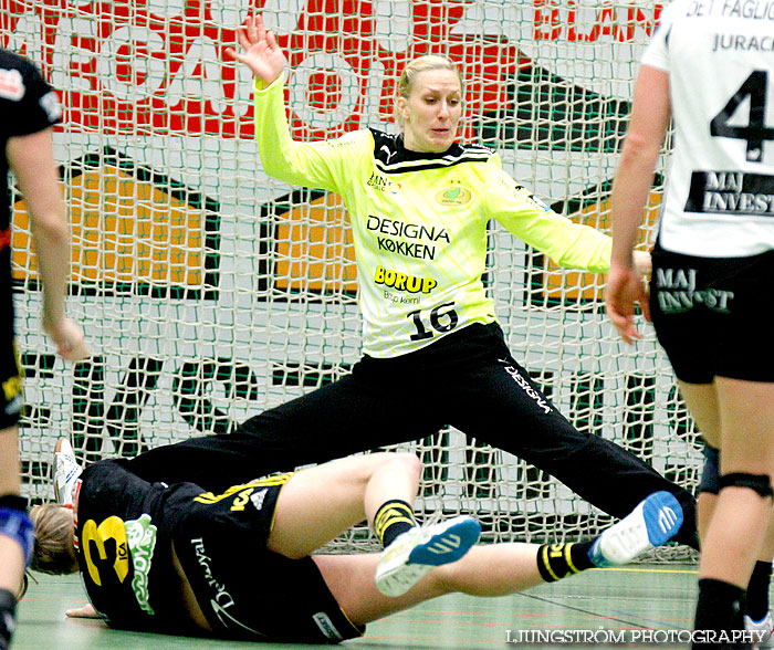 EHF Cupvinnarcupen 1/8-final IK Sävehof-Viborg HK 28-29,dam,Partillebohallen,Partille,Sverige,Handboll,,2012,47462