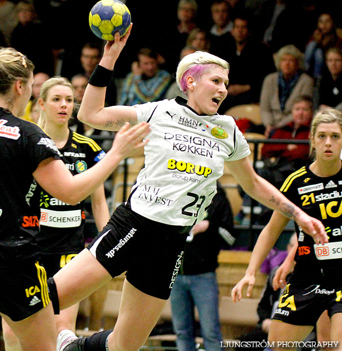 EHF Cupvinnarcupen 1/8-final IK Sävehof-Viborg HK 28-29,dam,Partillebohallen,Partille,Sverige,Handboll,,2012,47475