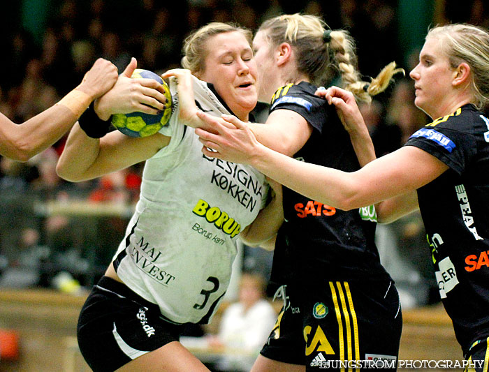 EHF Cupvinnarcupen 1/8-final IK Sävehof-Viborg HK 28-29,dam,Partillebohallen,Partille,Sverige,Handboll,,2012,47483