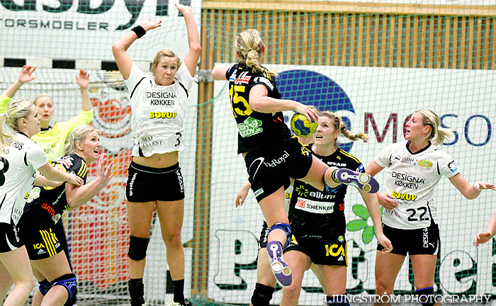 EHF Cupvinnarcupen 1/8-final IK Sävehof-Viborg HK 28-29,dam,Partillebohallen,Partille,Sverige,Handboll,,2012,47491