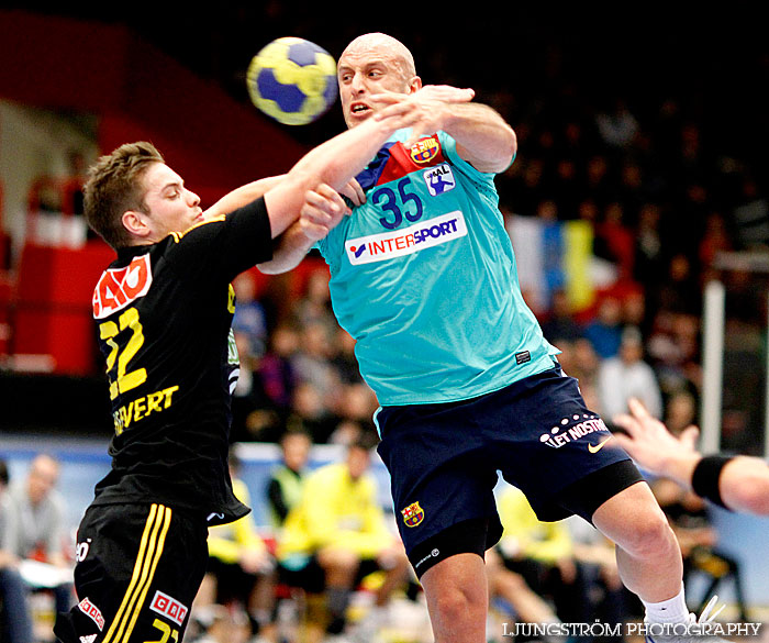 EHF Champions League IK Sävehof-FC Barcelona Intersport 26-39,herr,Frölundaborg,Göteborg,Sverige,Handboll,,2012,48152