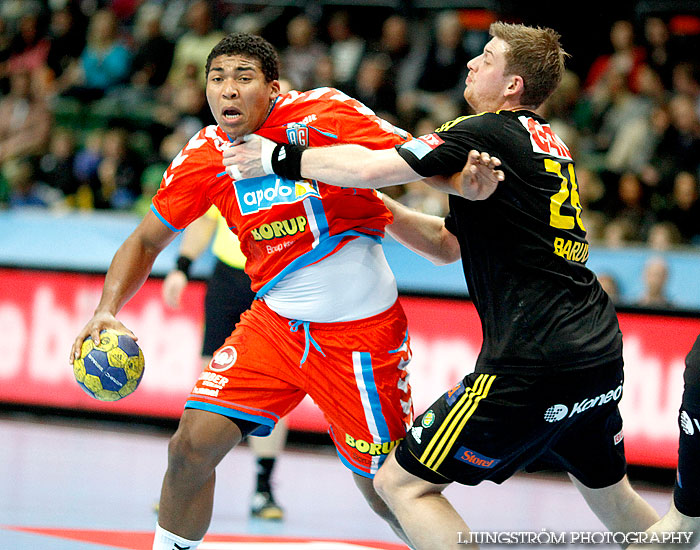 EHF Champions League 1/8-final IK Sävehof-AG København 25-34,herr,Scandinavium,Göteborg,Sverige,Handboll,,2012,48850