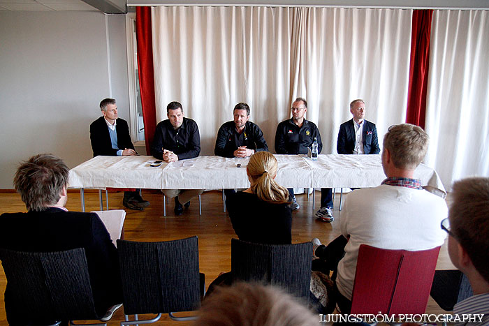 Presskonferens damlandslaget,dam,Himmelstalundshallen,Norrköping,Sverige,Presskonferens,,2012,49636