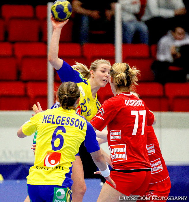 EM-KVAL Sverige-Österrike 39-17,dam,Himmelstalundshallen,Norrköping,Sverige,Handboll,,2012,49726