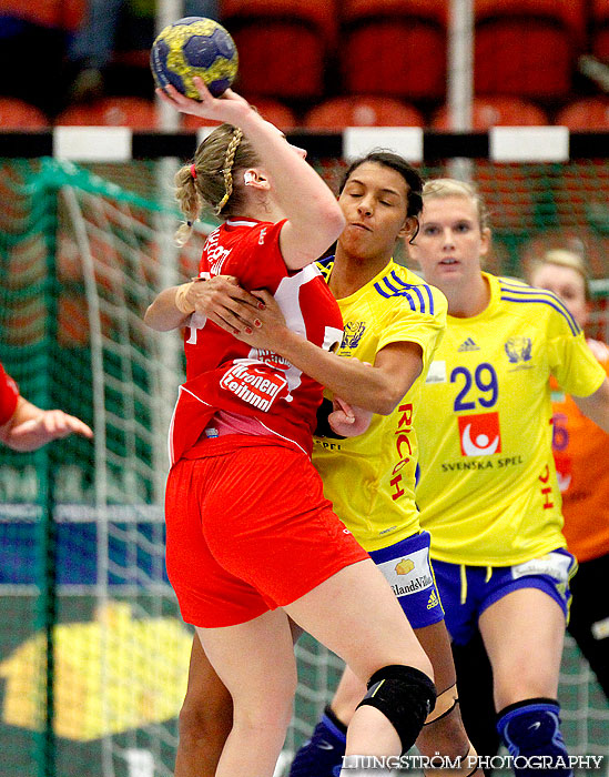 EM-KVAL Sverige-Österrike 39-17,dam,Himmelstalundshallen,Norrköping,Sverige,Handboll,,2012,49789