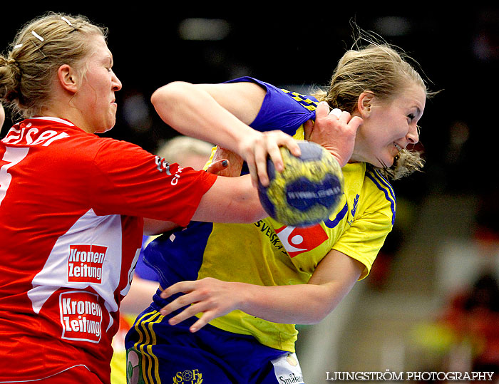 EM-KVAL Sverige-Österrike 39-17,dam,Himmelstalundshallen,Norrköping,Sverige,Handboll,,2012,49805