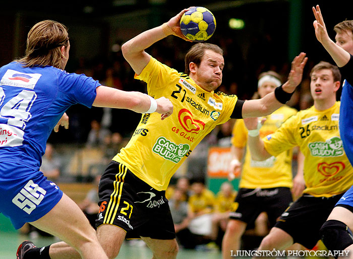 IK Sävehof-IFK Skövde HK 1/4-final 1 23-26,herr,Partillebohallen,Partille,Sverige,Handboll,,2012,50772