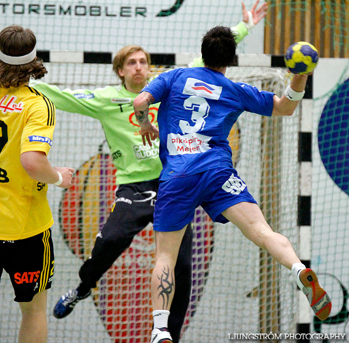 IK Sävehof-IFK Skövde HK 1/4-final 1 23-26,herr,Partillebohallen,Partille,Sverige,Handboll,,2012,50777