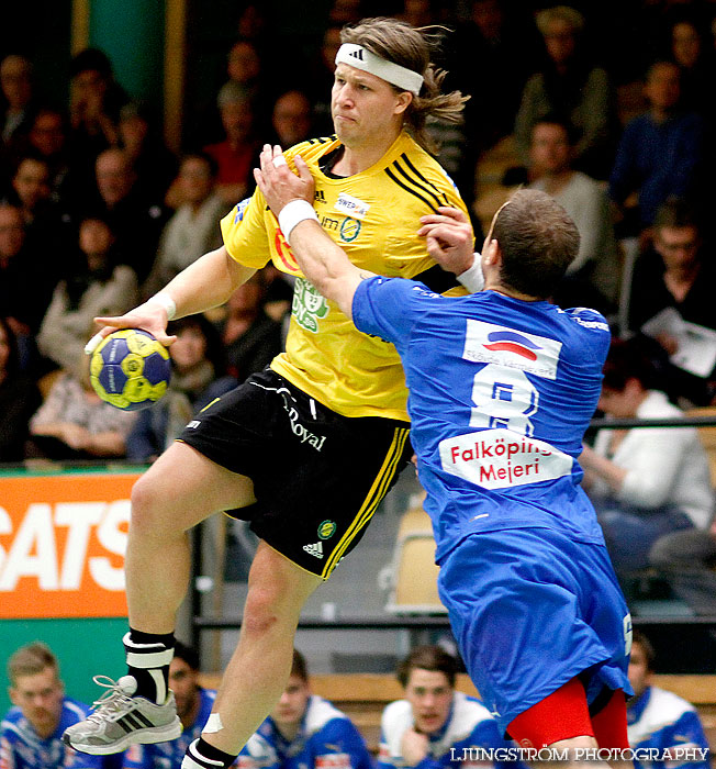 IK Sävehof-IFK Skövde HK 1/4-final 1 23-26,herr,Partillebohallen,Partille,Sverige,Handboll,,2012,50783