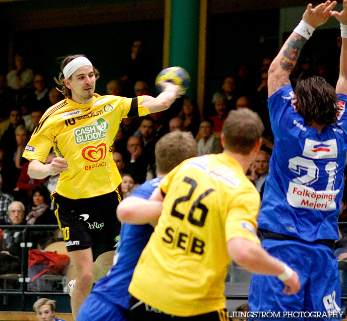 IK Sävehof-IFK Skövde HK 1/4-final 1 23-26,herr,Partillebohallen,Partille,Sverige,Handboll,,2012,50792