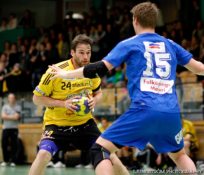 IK Sävehof-IFK Skövde HK 1/4-final 1 23-26,herr,Partillebohallen,Partille,Sverige,Handboll,,2012,50803