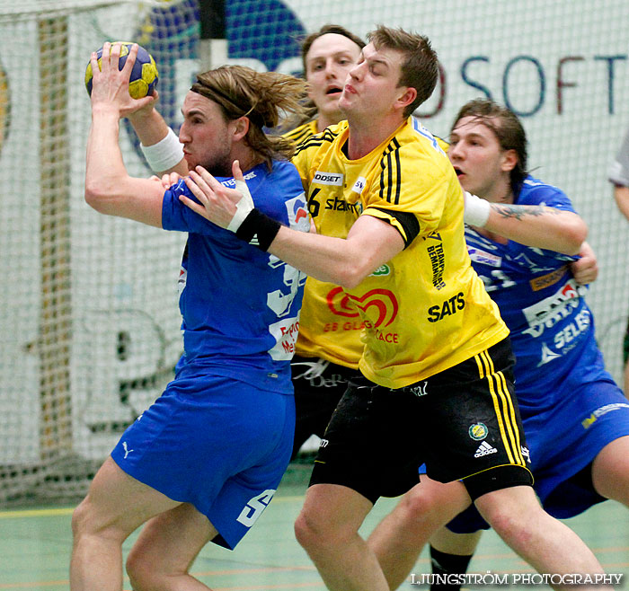 IK Sävehof-IFK Skövde HK 1/4-final 1 23-26,herr,Partillebohallen,Partille,Sverige,Handboll,,2012,50825