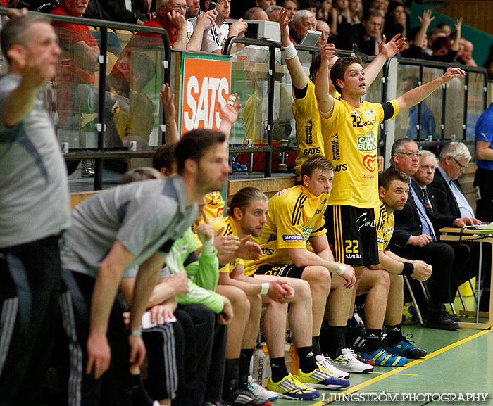 IK Sävehof-IFK Skövde HK 1/4-final 1 23-26,herr,Partillebohallen,Partille,Sverige,Handboll,,2012,50846
