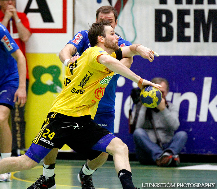 IK Sävehof-IFK Skövde HK 1/4-final 1 23-26,herr,Partillebohallen,Partille,Sverige,Handboll,,2012,50854