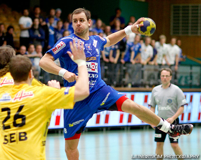 IK Sävehof-IFK Skövde HK 1/4-final 1 23-26,herr,Partillebohallen,Partille,Sverige,Handboll,,2012,50856