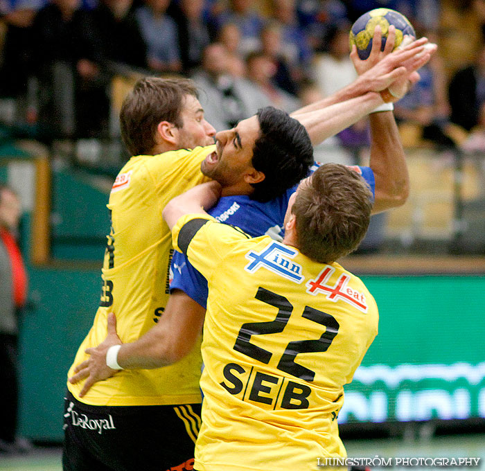 IK Sävehof-IFK Skövde HK 1/4-final 1 23-26,herr,Partillebohallen,Partille,Sverige,Handboll,,2012,50869