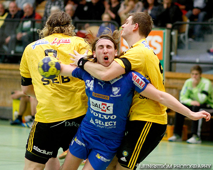 IK Sävehof-IFK Skövde HK 1/4-final 1 23-26,herr,Partillebohallen,Partille,Sverige,Handboll,,2012,50891