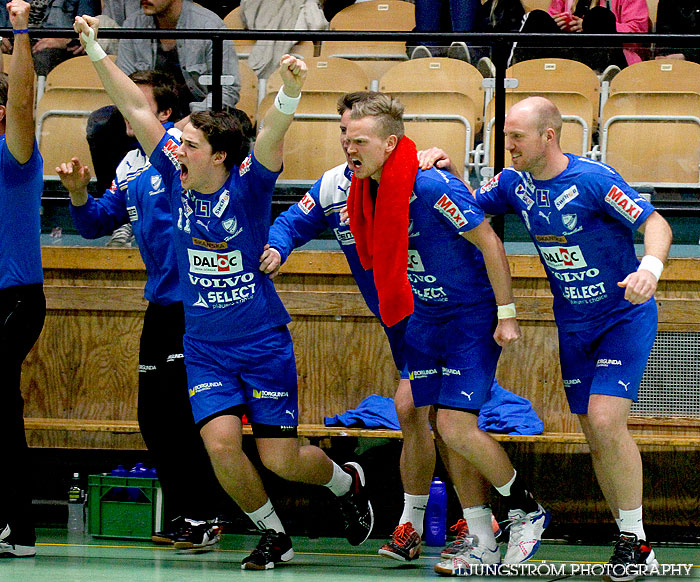IK Sävehof-IFK Skövde HK 1/4-final 1 23-26,herr,Partillebohallen,Partille,Sverige,Handboll,,2012,50913