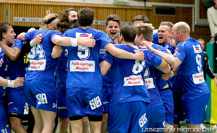 IK Sävehof-IFK Skövde HK 1/4-final 1 23-26,herr,Partillebohallen,Partille,Sverige,Handboll,,2012,50915