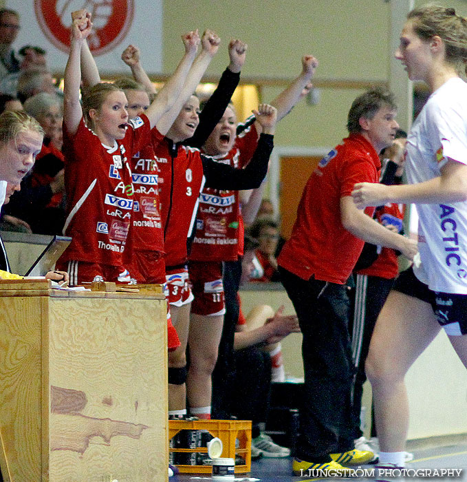 Skövde HF-Lugi HF 1/4-final 2 31-33,dam,Skövde Idrottshall,Skövde,Sverige,Handboll,,2012,51051