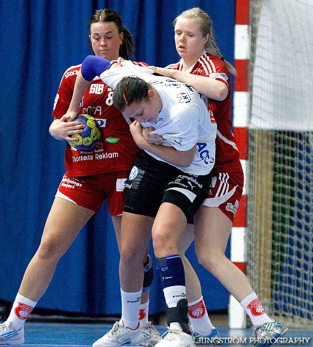 Skövde HF-Lugi HF 1/4-final 2 31-33,dam,Skövde Idrottshall,Skövde,Sverige,Handboll,,2012,51061