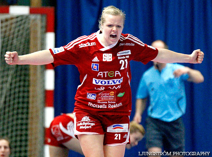 Skövde HF-Lugi HF 1/4-final 2 31-33,dam,Skövde Idrottshall,Skövde,Sverige,Handboll,,2012,51074