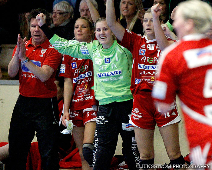 Skövde HF-Lugi HF 1/4-final 2 31-33,dam,Skövde Idrottshall,Skövde,Sverige,Handboll,,2012,51100