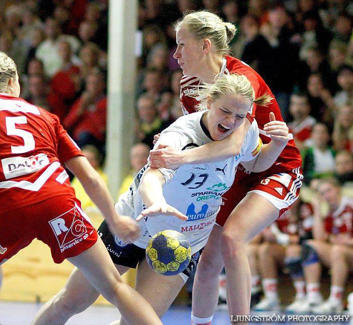 Skövde HF-Lugi HF 1/4-final 2 31-33,dam,Skövde Idrottshall,Skövde,Sverige,Handboll,,2012,51108