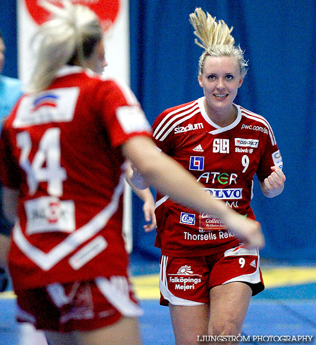 Skövde HF-Lugi HF 1/4-final 2 31-33,dam,Skövde Idrottshall,Skövde,Sverige,Handboll,,2012,51119