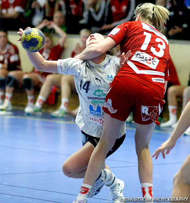 Skövde HF-Lugi HF 1/4-final 2 31-33,dam,Skövde Idrottshall,Skövde,Sverige,Handboll,,2012,51122