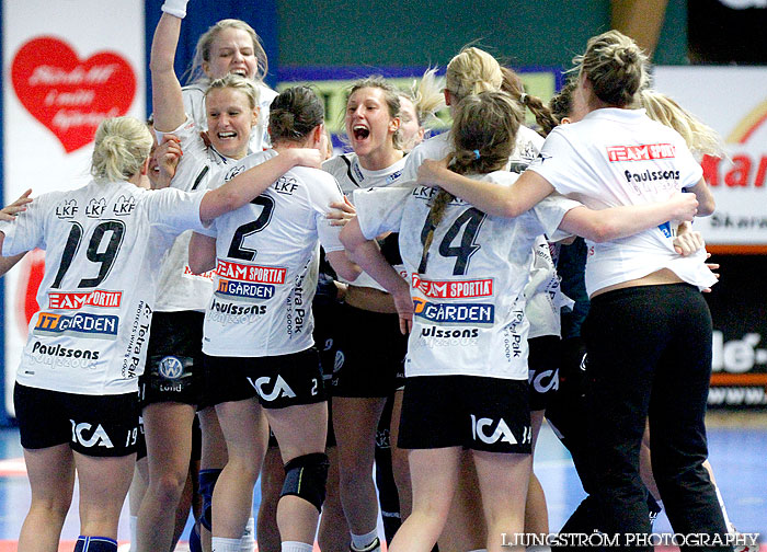 Skövde HF-Lugi HF 1/4-final 2 31-33,dam,Skövde Idrottshall,Skövde,Sverige,Handboll,,2012,51129