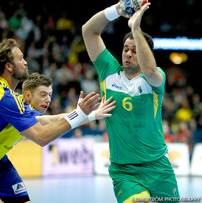 OS-kval Sverige-Brasilien 25-20,herr,Scandinavium,Göteborg,Sverige,Handboll,,2012,51341