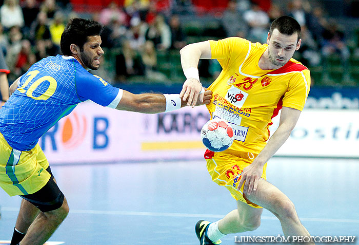 OS-kval Brasilien-Makedonien 28-27,herr,Scandinavium,Göteborg,Sverige,Handboll,,2012,51723