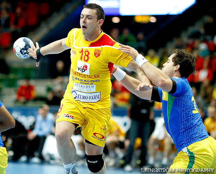 OS-kval Brasilien-Makedonien 28-27,herr,Scandinavium,Göteborg,Sverige,Handboll,,2012,51736