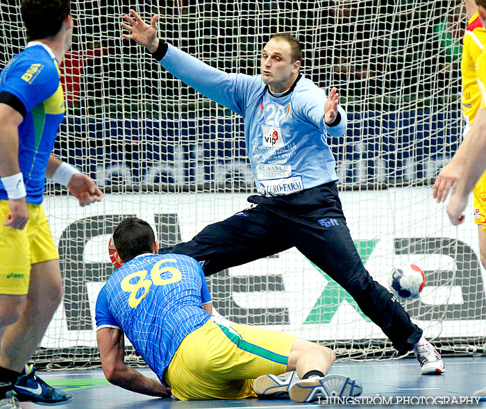 OS-kval Brasilien-Makedonien 28-27,herr,Scandinavium,Göteborg,Sverige,Handboll,,2012,51737