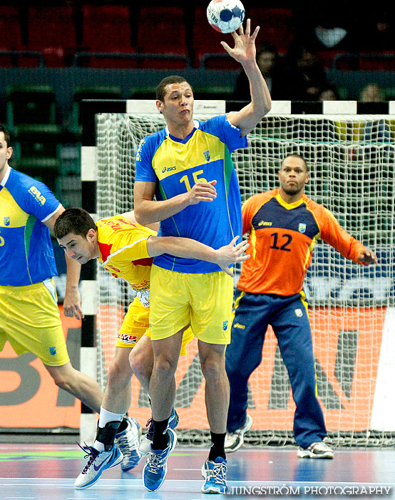 OS-kval Brasilien-Makedonien 28-27,herr,Scandinavium,Göteborg,Sverige,Handboll,,2012,51745