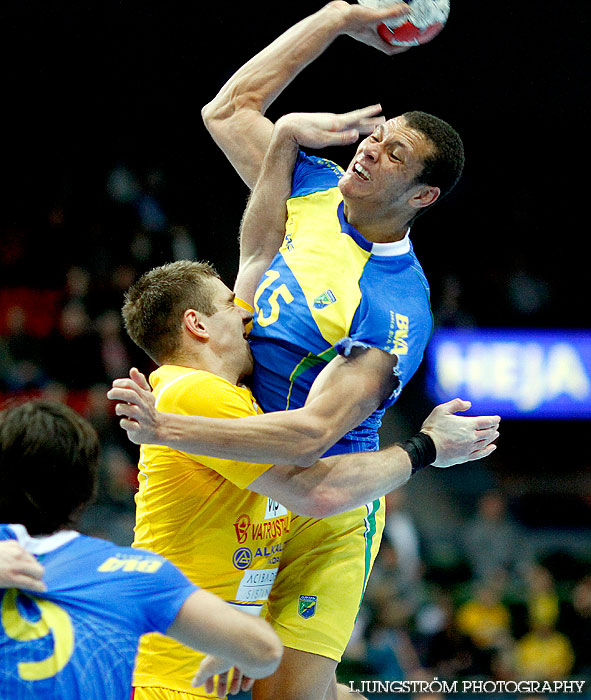 OS-kval Brasilien-Makedonien 28-27,herr,Scandinavium,Göteborg,Sverige,Handboll,,2012,51748