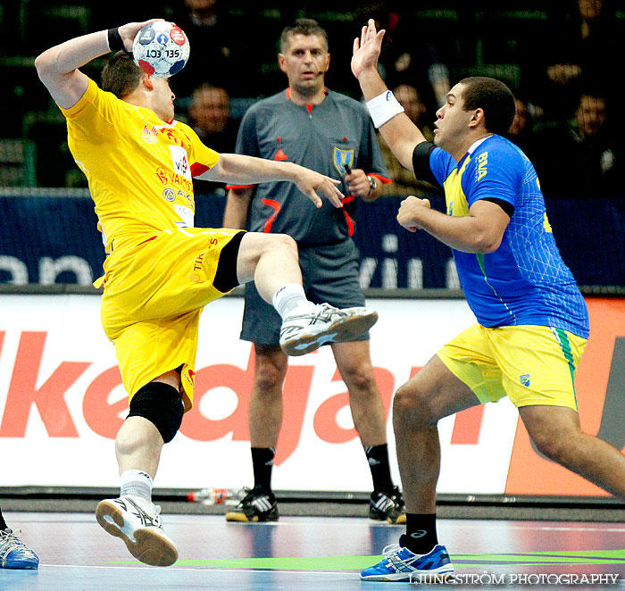 OS-kval Brasilien-Makedonien 28-27,herr,Scandinavium,Göteborg,Sverige,Handboll,,2012,51756