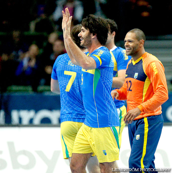 OS-kval Brasilien-Makedonien 28-27,herr,Scandinavium,Göteborg,Sverige,Handboll,,2012,51764