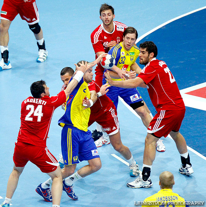 OS-kval Sverige-Ungern 26-23,herr,Scandinavium,Göteborg,Sverige,Handboll,,2012,51806