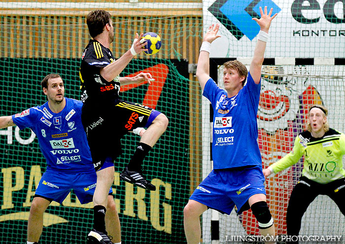 IK Sävehof-IFK Skövde HK 1/4-final 3 31-26,herr,Partillebohallen,Partille,Sverige,Handboll,,2012,51919