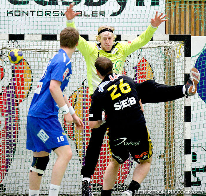 IK Sävehof-IFK Skövde HK 1/4-final 3 31-26,herr,Partillebohallen,Partille,Sverige,Handboll,,2012,51921