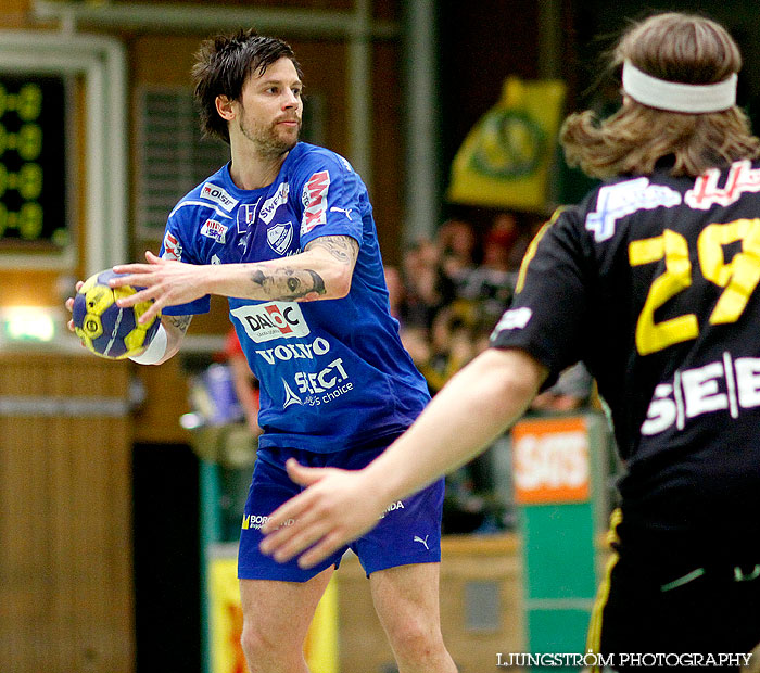 IK Sävehof-IFK Skövde HK 1/4-final 3 31-26,herr,Partillebohallen,Partille,Sverige,Handboll,,2012,51935