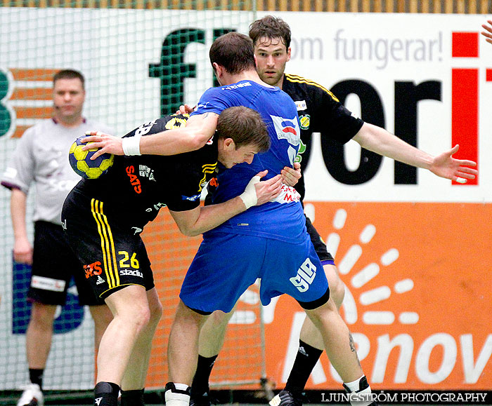 IK Sävehof-IFK Skövde HK 1/4-final 3 31-26,herr,Partillebohallen,Partille,Sverige,Handboll,,2012,51965