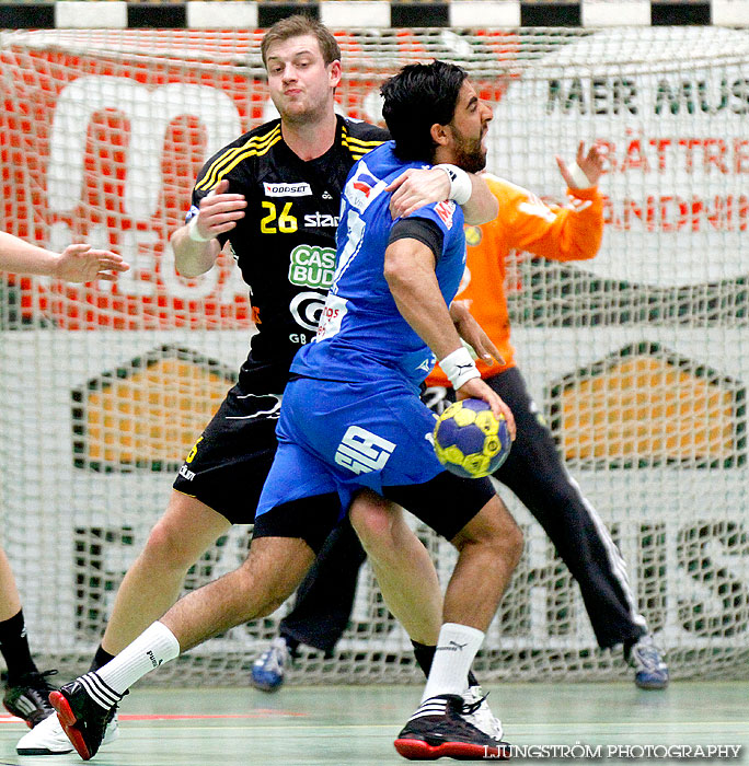 IK Sävehof-IFK Skövde HK 1/4-final 3 31-26,herr,Partillebohallen,Partille,Sverige,Handboll,,2012,51971