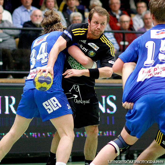 IK Sävehof-IFK Skövde HK 1/4-final 3 31-26,herr,Partillebohallen,Partille,Sverige,Handboll,,2012,51992