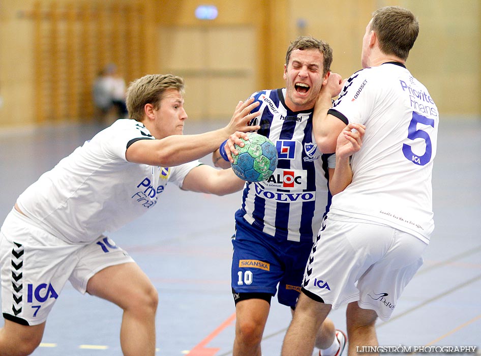 Träningsmatch Redbergslids IK-IFK Skövde HK 23-24,herr,Lillekärrshallen,Göteborg,Sverige,Handboll,,2012,57502